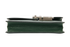 Verrou 21 Clutch In Chevre Mysore Vert Anglais, top view